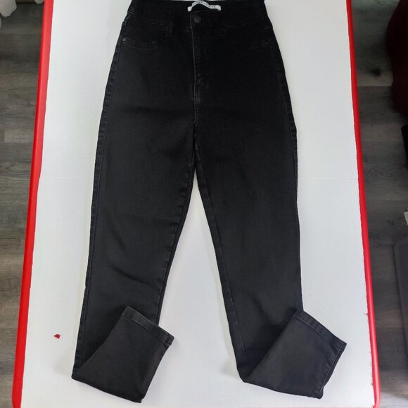 Celebrity Pink jeans women youth size 9/29 black curvy skinny stretch high-waist - Picture 1 of 14